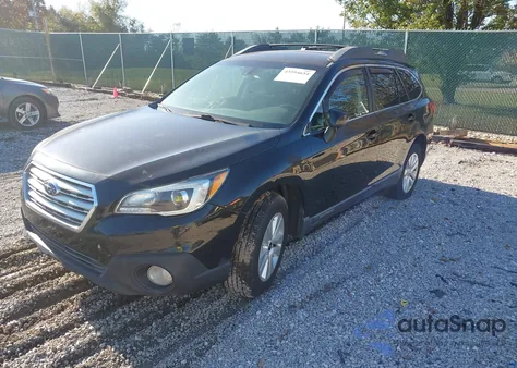 2017 Subaru Outback 2.5I Premium из США, поврежденный, VIN 4S4BSAFC7H3284999